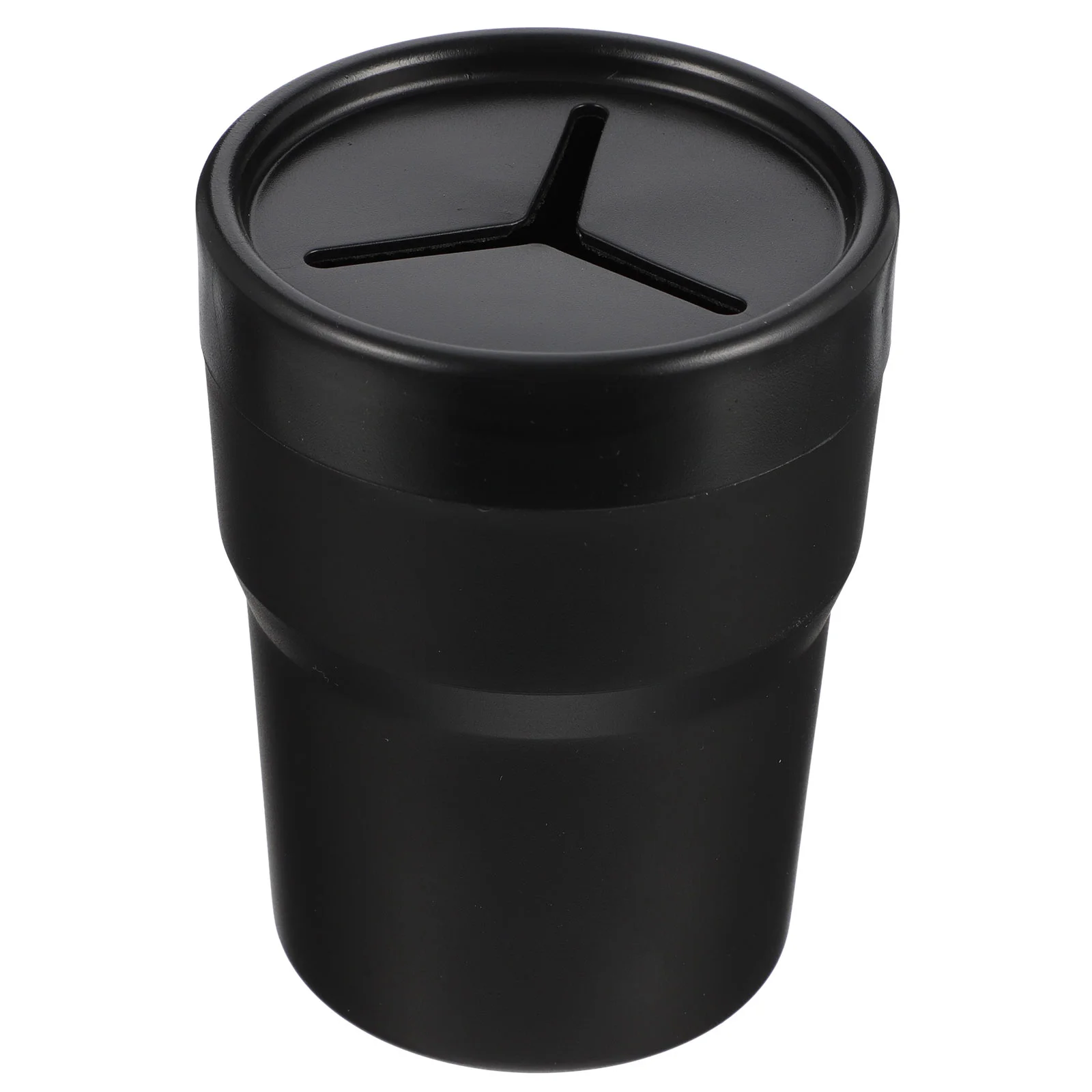 

2pcs Console Cup Holder Car Trash Bin with Lid for Automotive Car Home Office