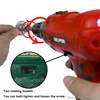 Tools Toys Electric Drill BO Simulation Screw Driver Kids Power Repair Tools Kits Children Pretend Play Sets Gift Toys for Boys 2
