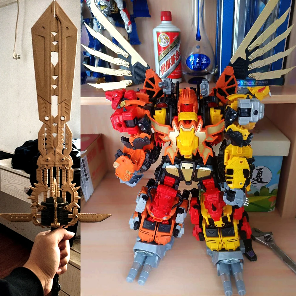 Jinbao-変身おもちゃ,アクションフィギュアロボットカーモデル