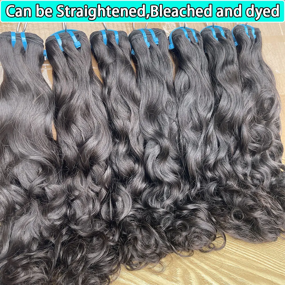 18A Raw Virgin Water Wave Human Hair Bundles