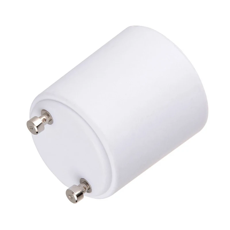 GU24 To E27 LED Holder White Light Lamp Bulb Socket Converter Holder Adapter Fireproof GU24 To E27 Bulbs Bases Home Hardware