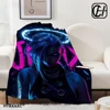 Cartoon Jinx Arcane: League of Legends Blanket Lightweight Comfortable Soft Breathable Ultra Warm Blanket Bedding 1