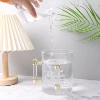 Luxury Clear Acrylic Round Lucite Jewish Washing Cup Judaica Hand Wash Cup with Two Acrylic Handles for Jewish Wholesale 4