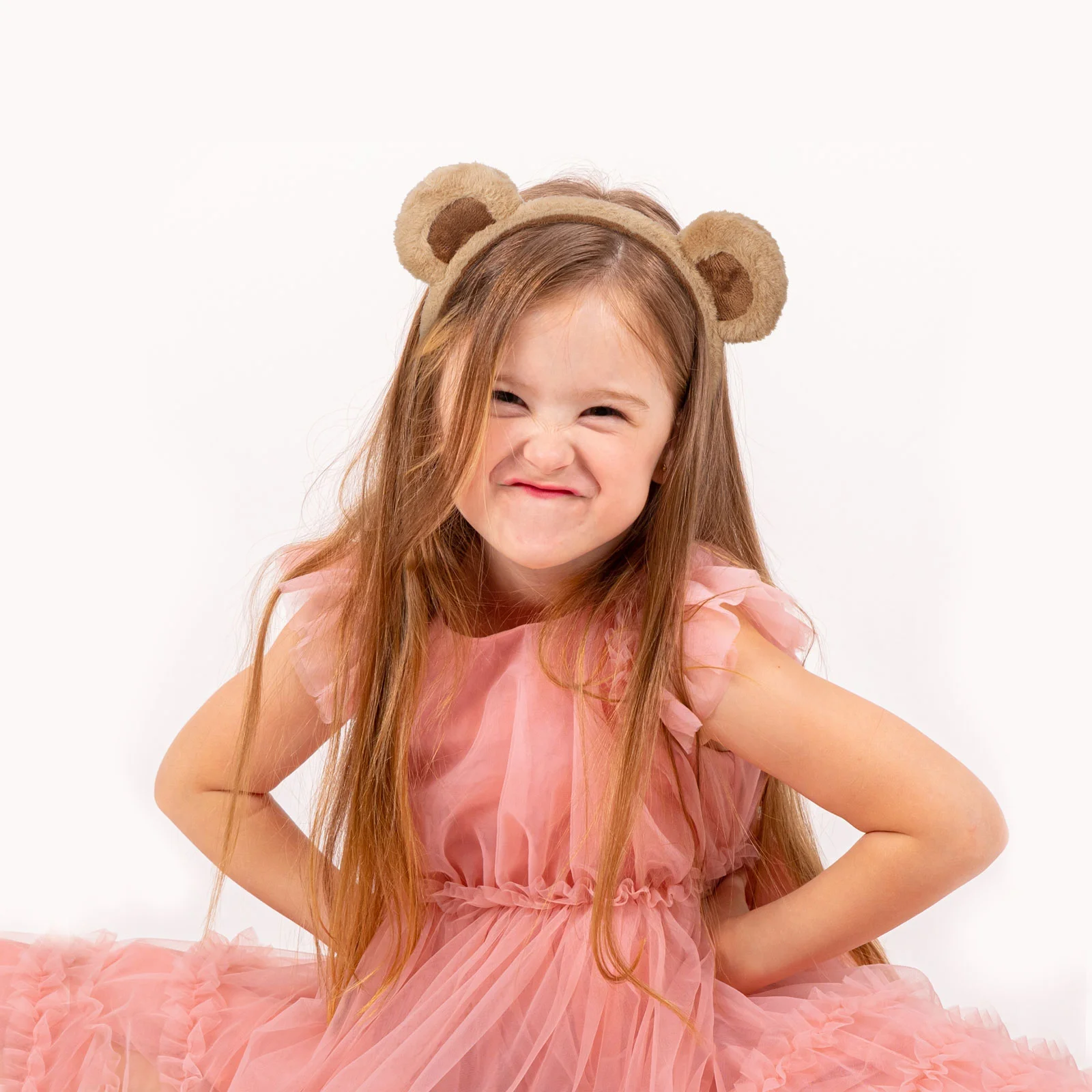 Bear Ears Headband Adult Purple Chipmunk Baby Headbands Animals Hairband Accessories 3