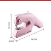 Sewing Machine Household Mini Handheld Portable Electric Two-wire Sewing Machine Pink White 1