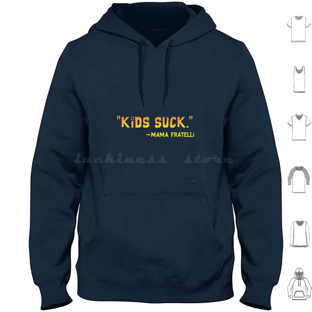 I Bambini Succhiano Le Felpe Con Cappuccio A Maniche Lunghe Goonies Never Say Die One Eyed Willy 80S Astoria Fratelli Bradipo One Eyed Willy The
