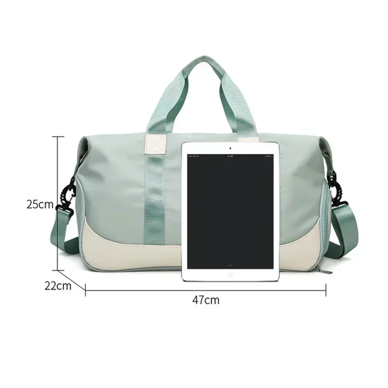 Women Gym Bags Travel Sports Dry Wet Separation Fitness Yoga Bag Swimming Training Handbag Short-distance Shoulder Crossbody Bag 6