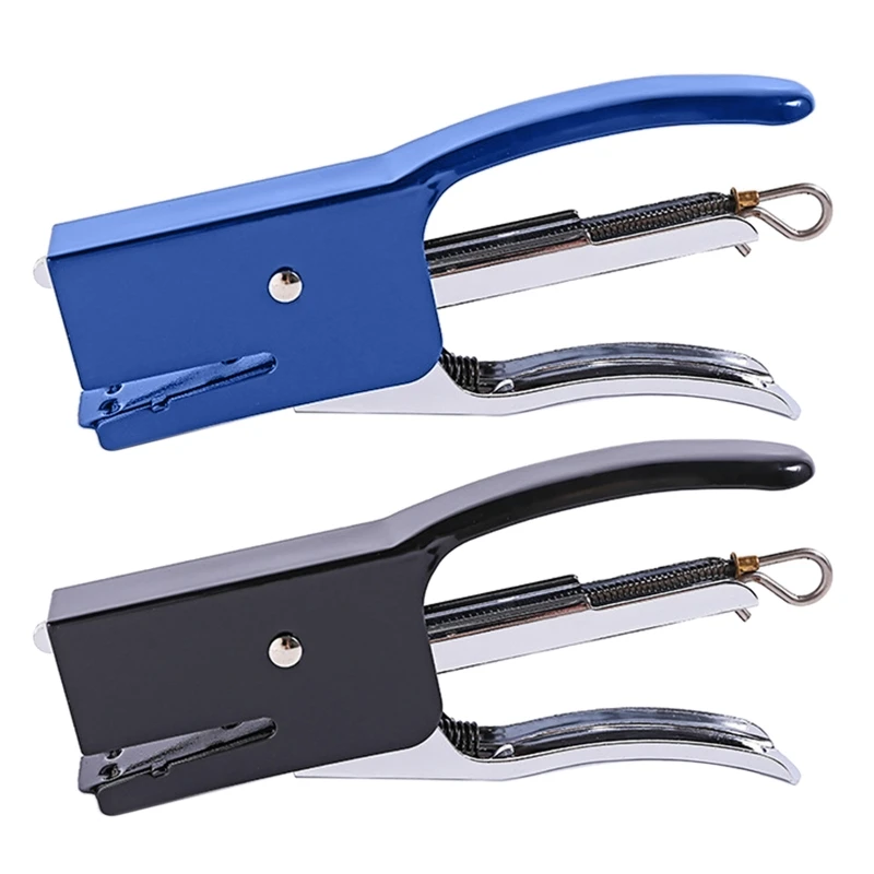 

Durable Plier Stapler Save Power Handheld for School Supply Improve Efficiency