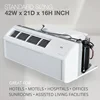 Cooper&Hunter 15,000 BTU PTAC Packaged Terminal A/C with Heat Pump (R32 Refrigerant) and 3.5 kW Electric Heater 3