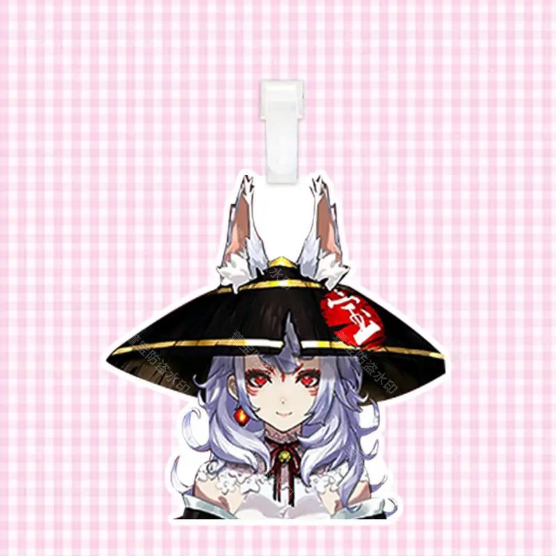 

New Handmade Work Nijisanji Nina Cosplay Prop Keychains pendant Costume Accessories