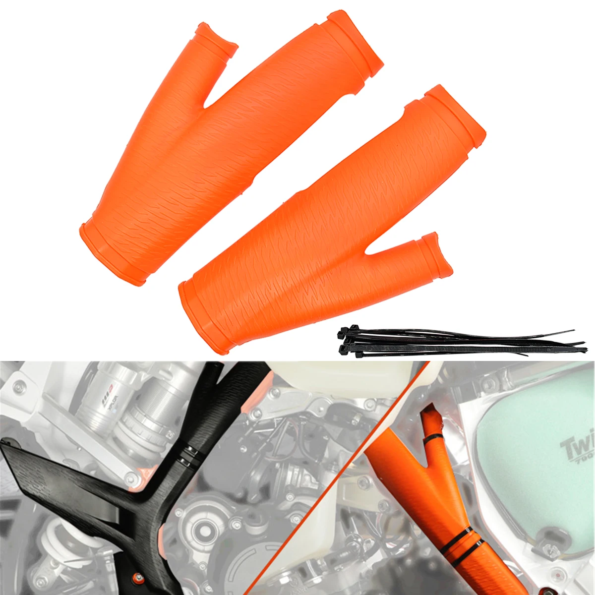

Motorcycles Frame Cover Body Prolong Guard Protector For KTM SX SX-F XC XC-F EXC EXC-F XC-W XCF-W 125-500 2019 2020 2021 2022