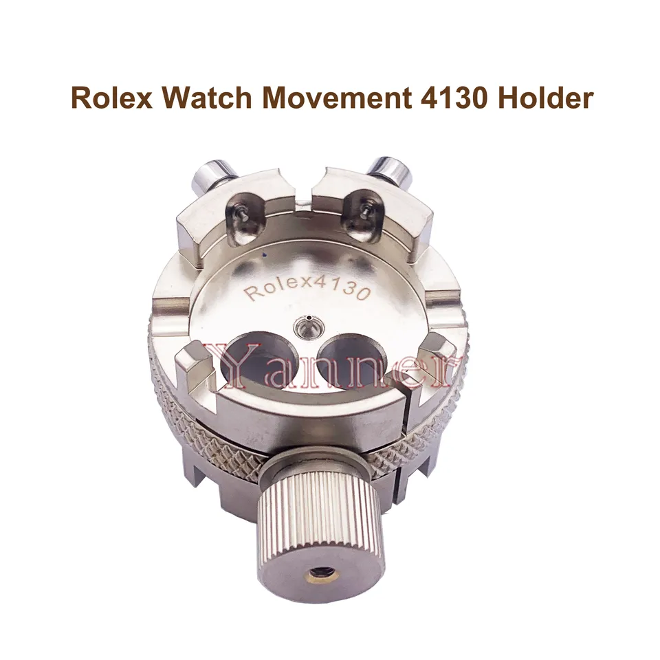 4130 Watch Movement Holder Support Steal Clamp Watchmaker Tool for