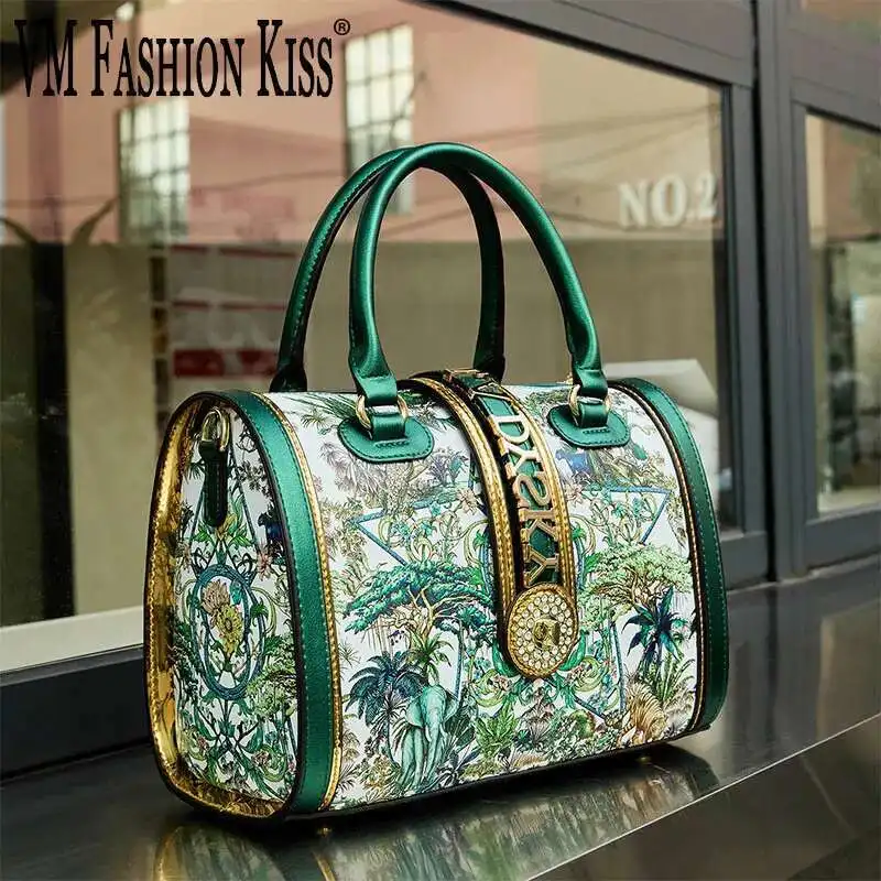 VM FASHION KISS new Top handle bag Jungle print