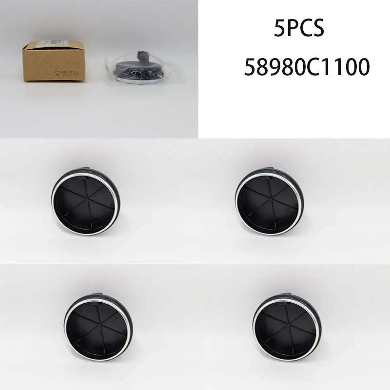 5Pcs 58980C1100 REAR BEARING SENSOR For Tucson TL Sonata LF Azera 15-20 Sportage optima ABS sensor 58980-C1100 58980 C1100