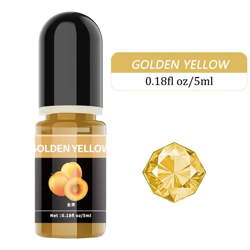 Vibrant 5ml Epoxy Resin Liquid Colorant for Creative DIY Art and Jewelry Making