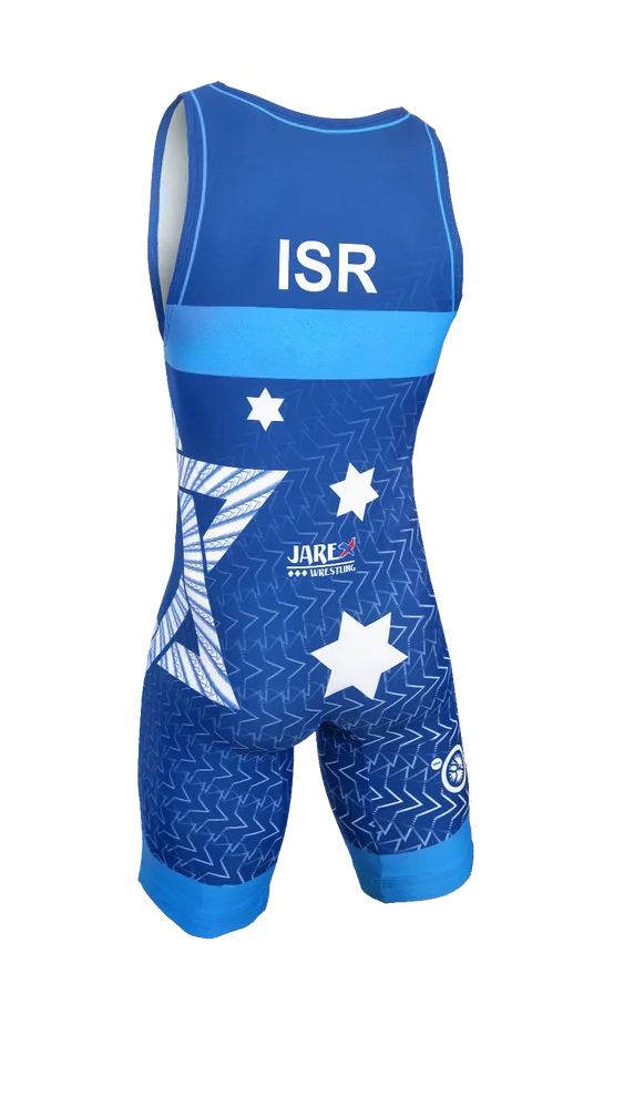 Men's Wrestling Singlet UWW Representative, powerlifting singlet