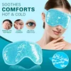 New Gel Eye Mask Reusable Beads for Hot Cold Therapy Soothing Relaxing Beauty Gel Eye Mask Sleeping Ice Goggles Sleeping Mask 1