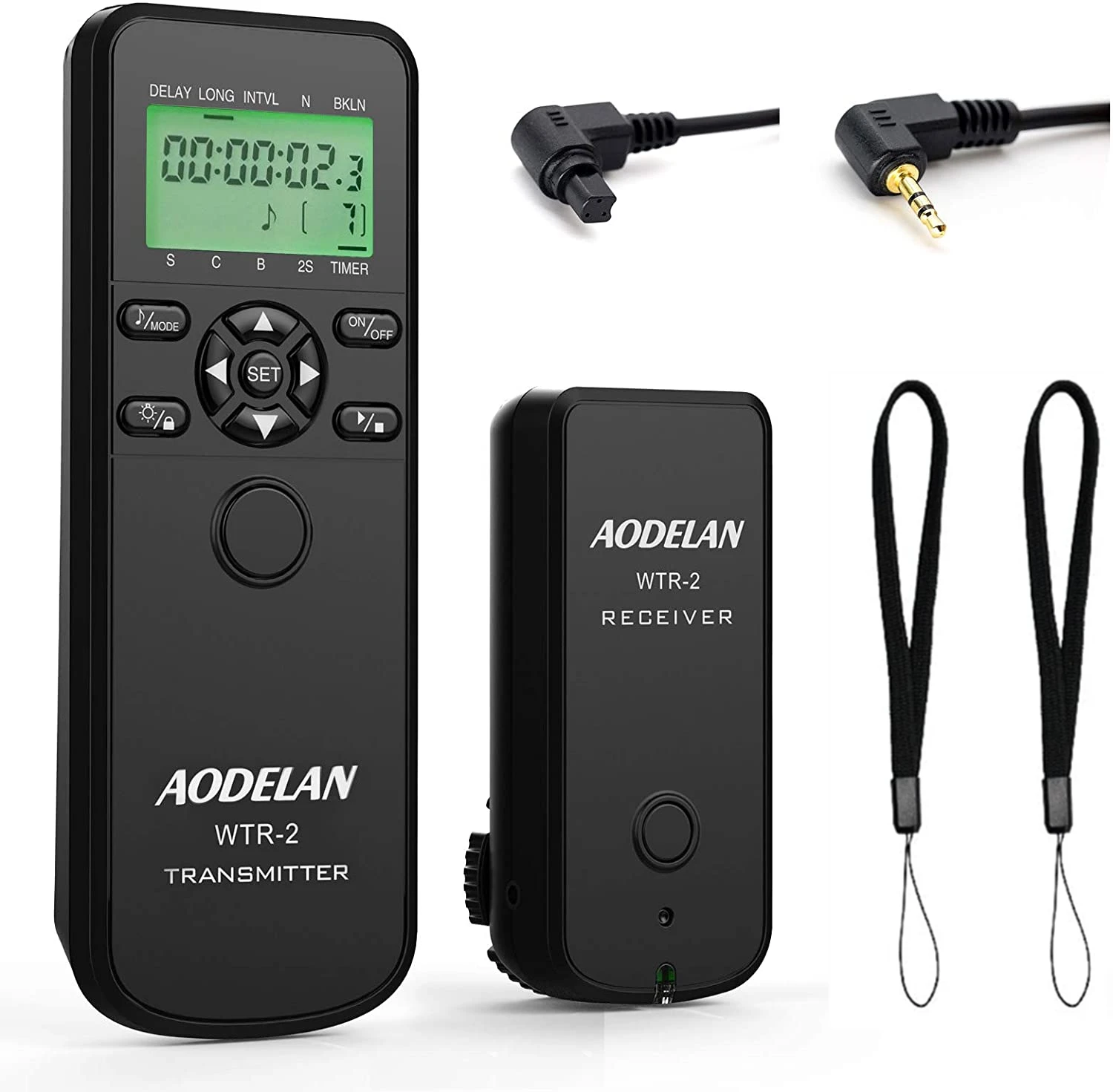 camera remote shutter button camera remote shutter release AODELAN Wireless Camera Timer Remote Control Shutter Release Canon EOS R10 R5C M6 M5 80D G5X G1X 6DII 7DII 50D 40D