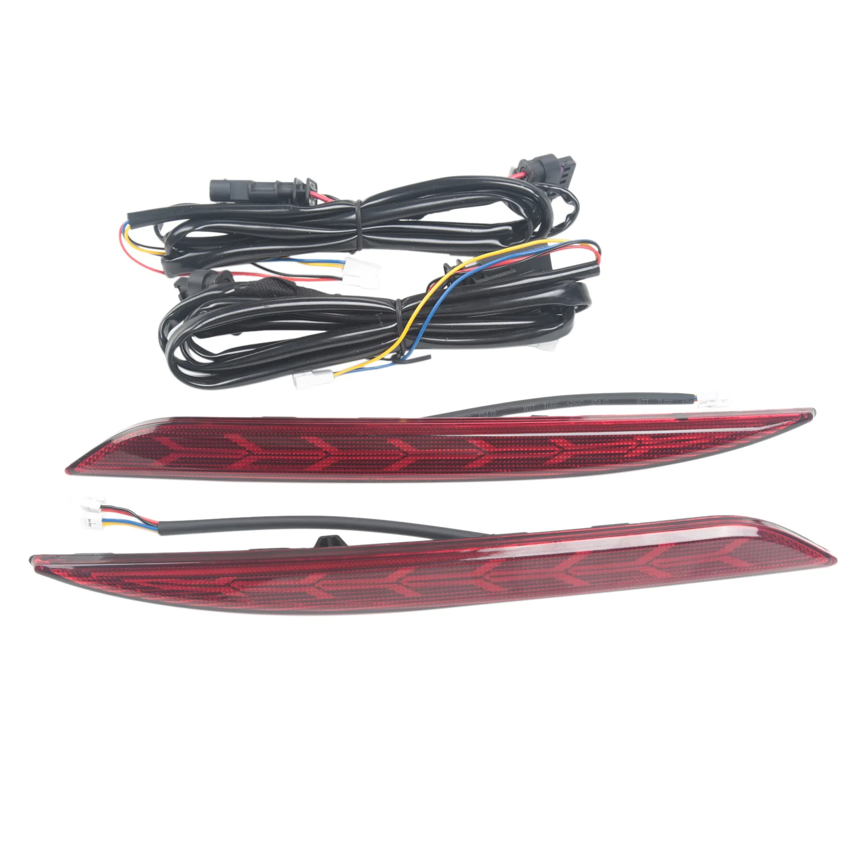 

Rear Bumper Turn Signal Brake Light Modified Tail Light Fog Light for Tesla Model Y 17-21 Tail Light ,Fishbone pattern