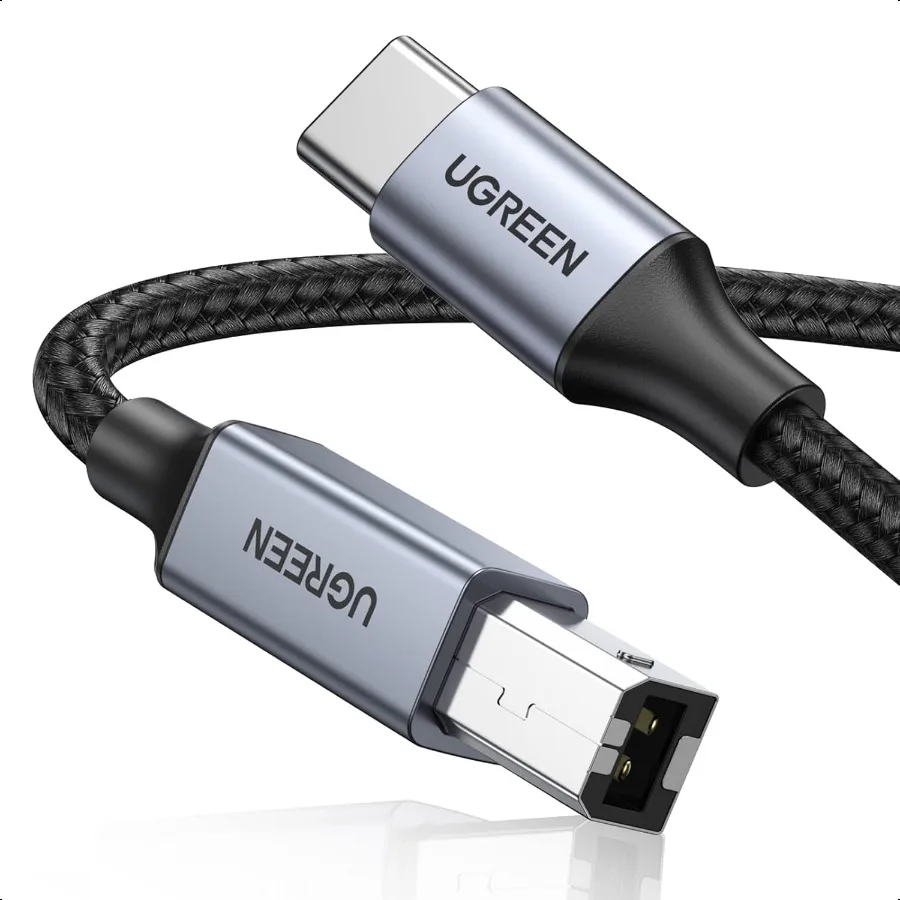 UGREEN USB B to USB C Printer Cable 6 FT
