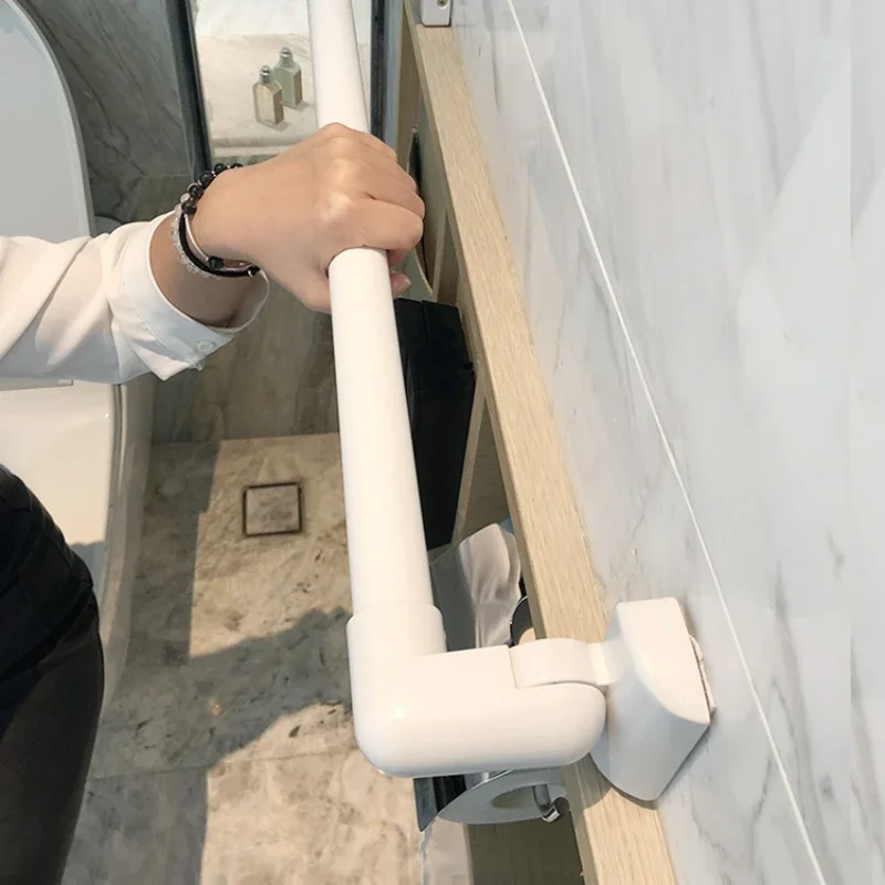 Toilet, toilet, folding armrest, bathroom, elderly, disabled, anti-skid support frame, safety and barrier free railing