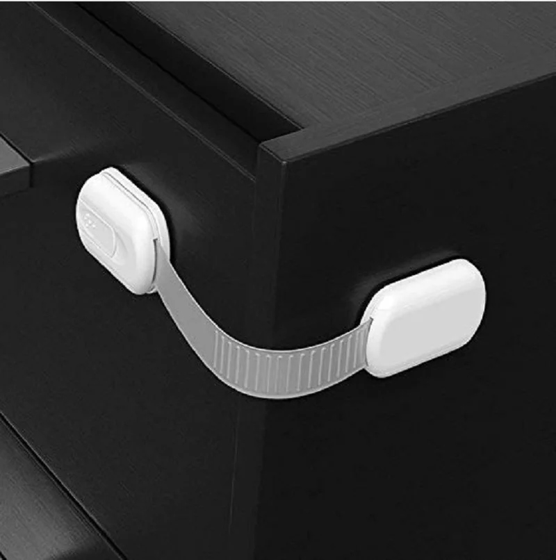 3Pcs Child Lock Protection For Locking Cabinet Cupboard Drawers Refrigerator Oven Toilet Trash Can Doors Children's Safety Kids child safety lock
