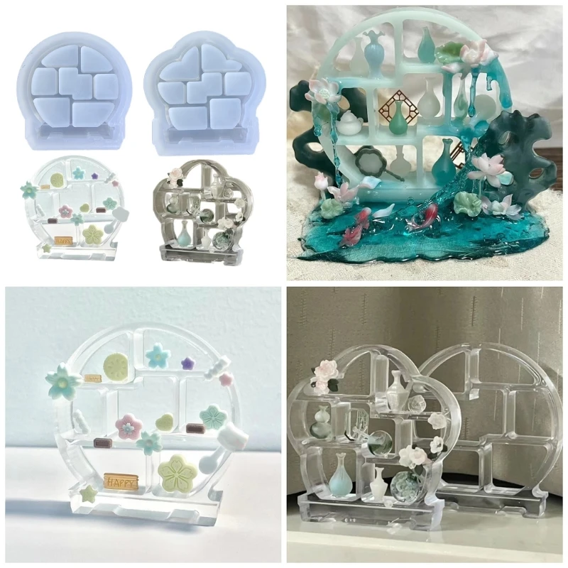 

Plaything Holder Molds DIY Kitchen Accessories Non Ornament Mould for Clay