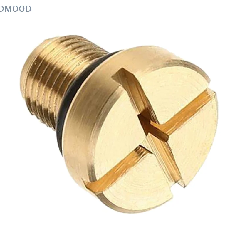 Durable Brass Coolant Expansion Screw Reliable Water Drainage Screw 17111712788 Replacement Suitable For E36 E39 E46