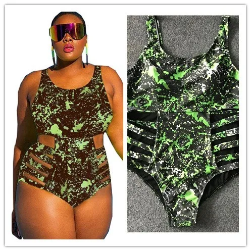 Plus Size One Piece Swimsuits Women | Maios Plus Size Swimwear Women - Plus  Size - Aliexpress