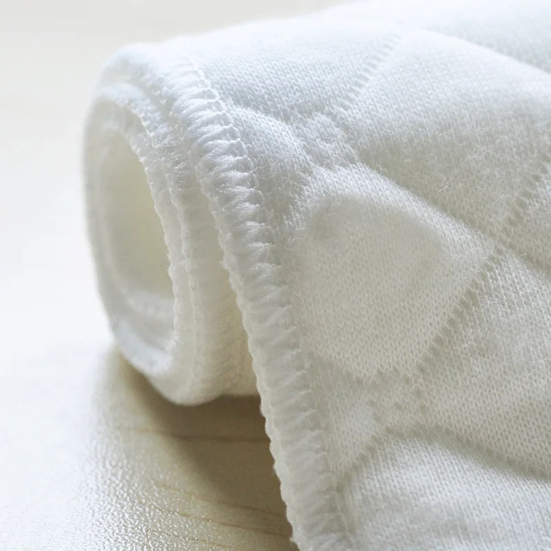 46x17cm Cloth Diaper 6-Ply Cotton Washable Diaper for Babies Reusable Newborn Diaper Inserts Heavy Duty Organic Nappy