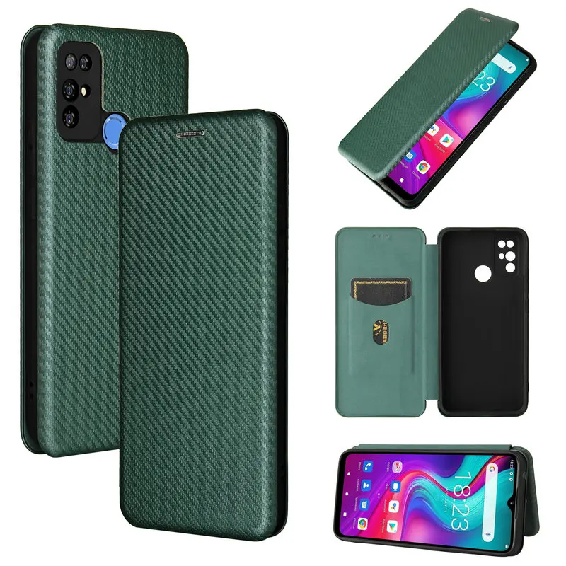 POCO F5 PRO 5G F5PRO Flip Leather Case Luxury Carbon Fiber Skin Book Holder Protect Cover For XIAOMI POCO F5 PRO 5G Phone Bags