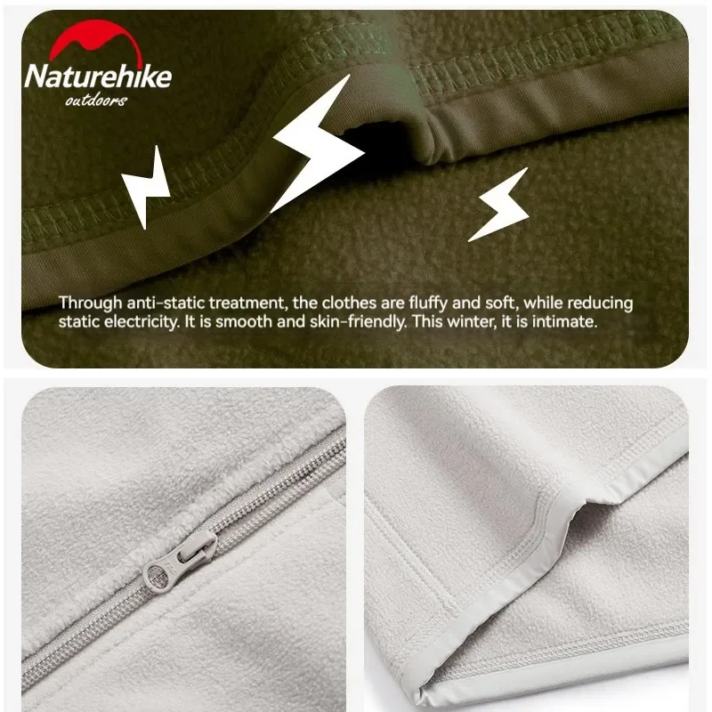 Naturehike Winter New Fleece Jacket Charge Jacket Winter Thermal Coat Outdoor Mountaineering Clothes