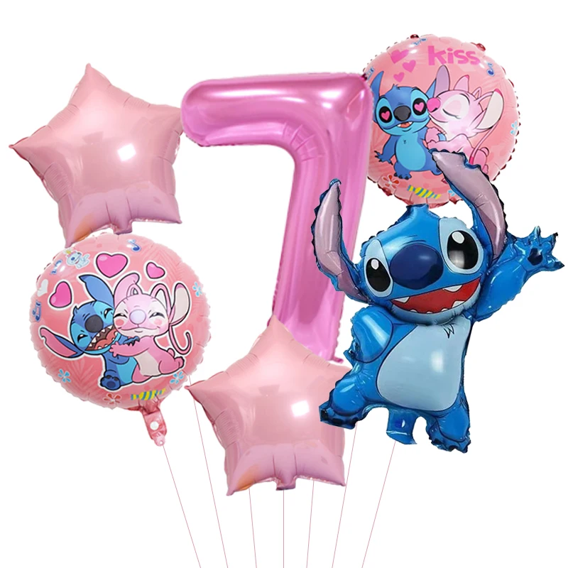 Disney Stitch Kids Birthday Party Decoration Balloons