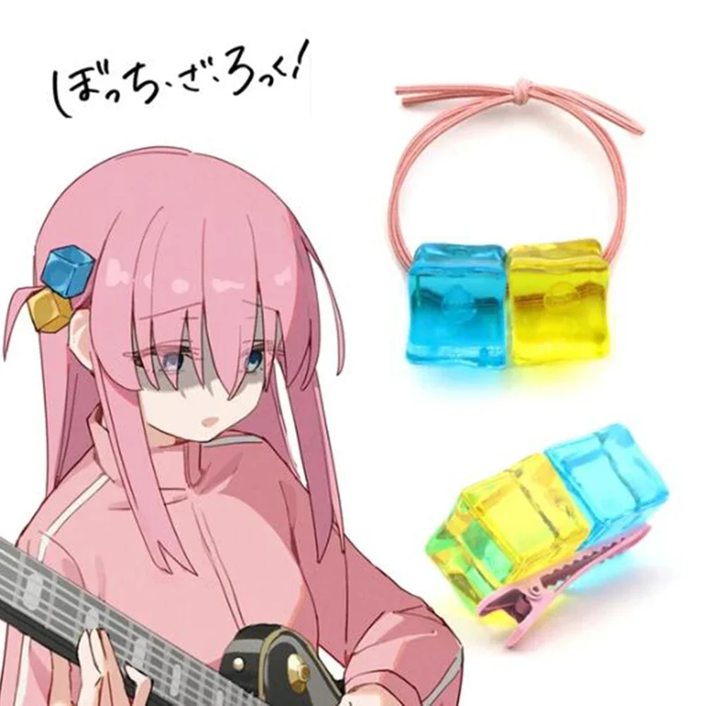 

Anime BOCCHI THE ROCK Gotou Hitori Cosplay Elastic Hair Bands Hair Clip Hairpin For Women Hair Accessories Headband Jewelry
