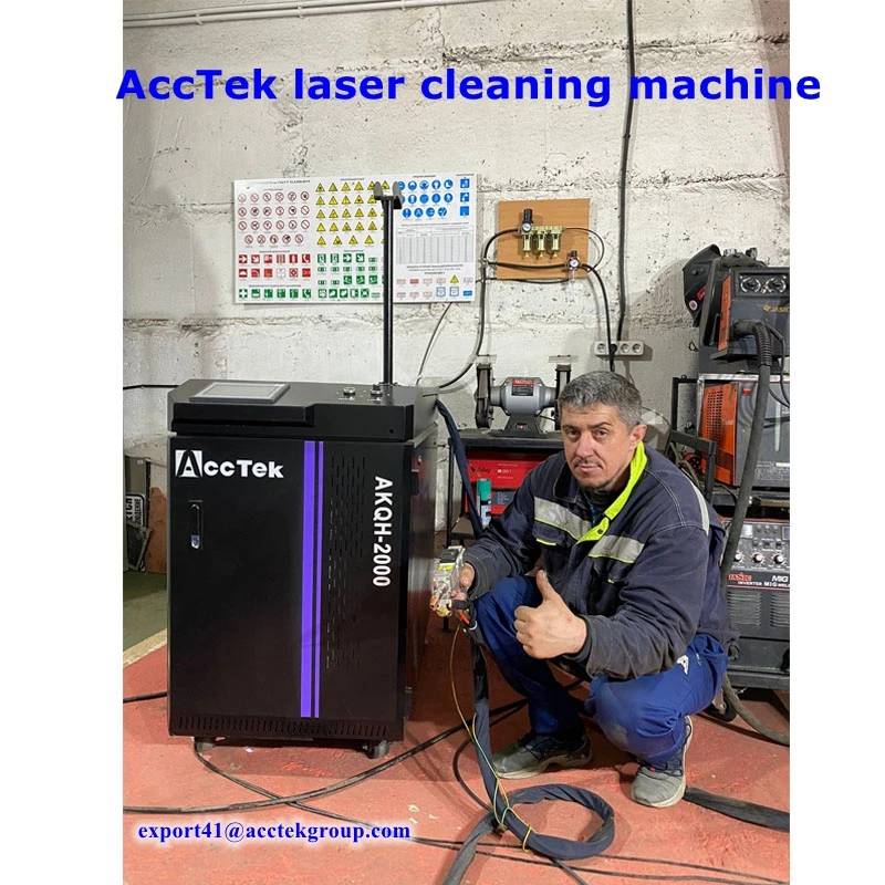 

Laser Cleaning Mini Hand Held Oxide Painting Coating Metal Rust Removal Machine Price Laser Cleaner Price