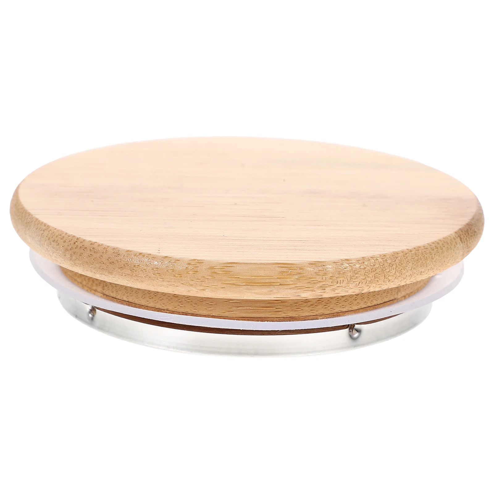Stainless Steel Cup Cold Water Kettle Lid Glass Teapot Bamboo Wooden Bottle Replaceable Pitcher Replacement