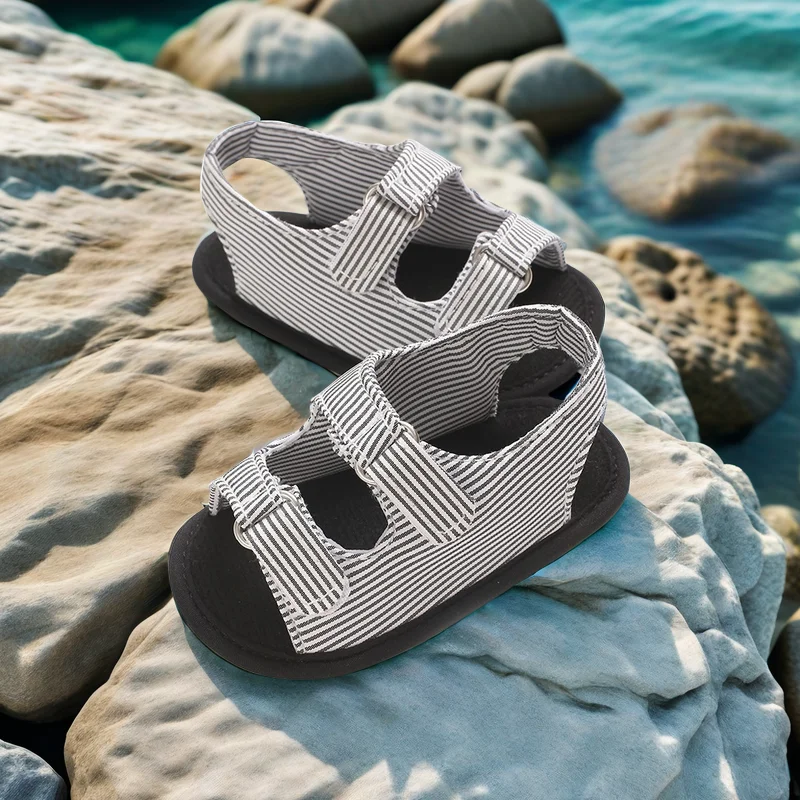 Summer Baby Shoes Canvas Soft Soled Sandals Baby's First Step Of