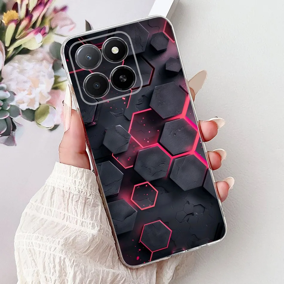 Fashionable Dragon & Tiger Design Soft Silicone Phone Case