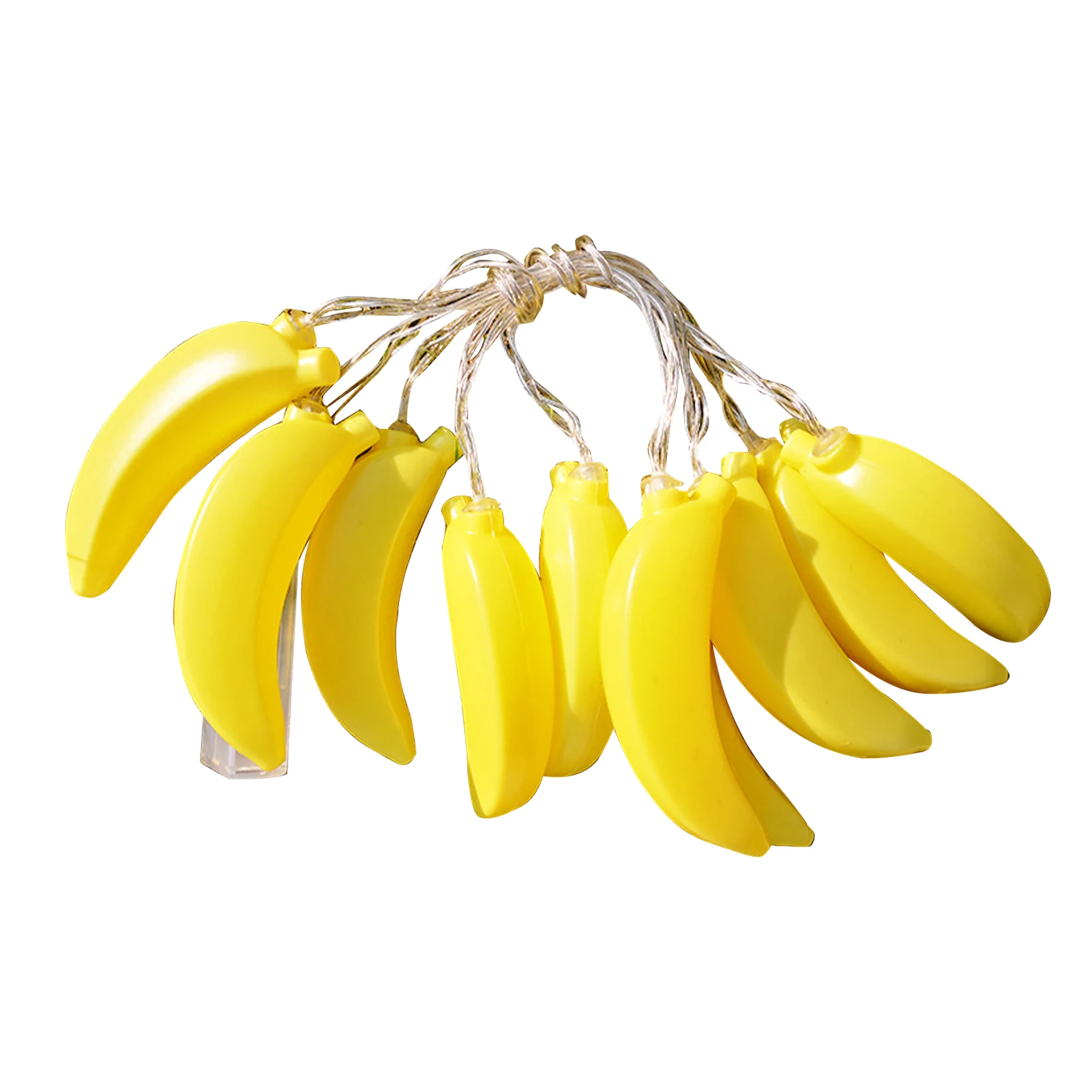 

Battery Powered Gifts Fruit String Lights Holiday Home Decor Practical Christmas Yard Birthday Wedding Grape Lemon Banana Night