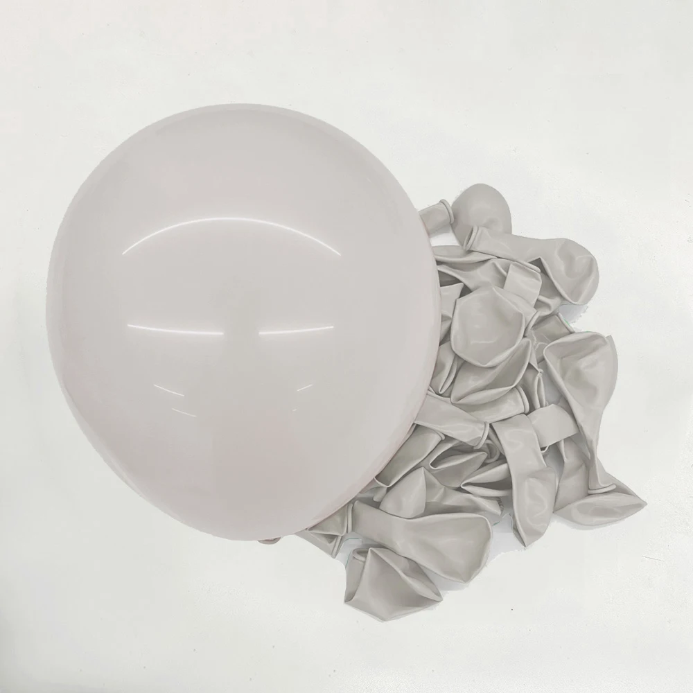 Elegant Dusty Blue Balloons for Birthday and Baby Shower Decor