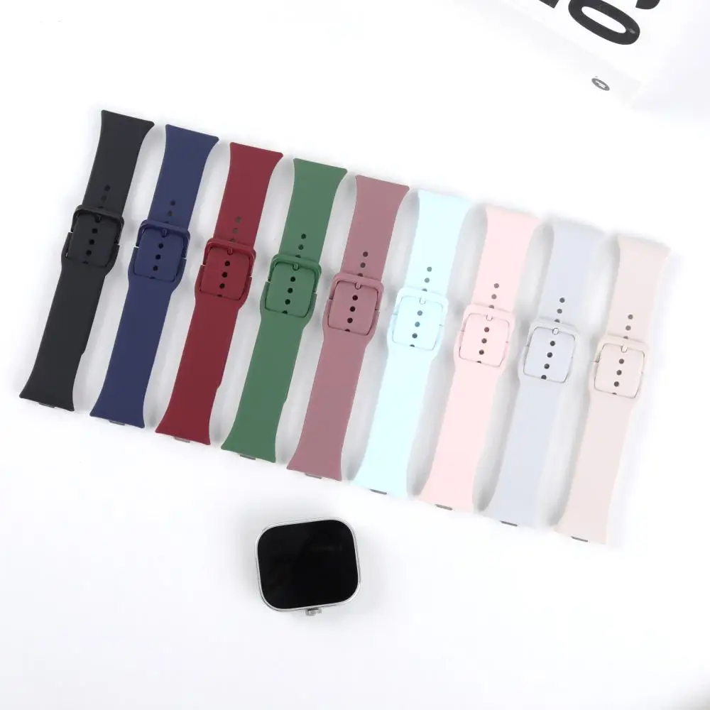Silicone Sport Strap for Smartwatch - Durable Watchband Accessory