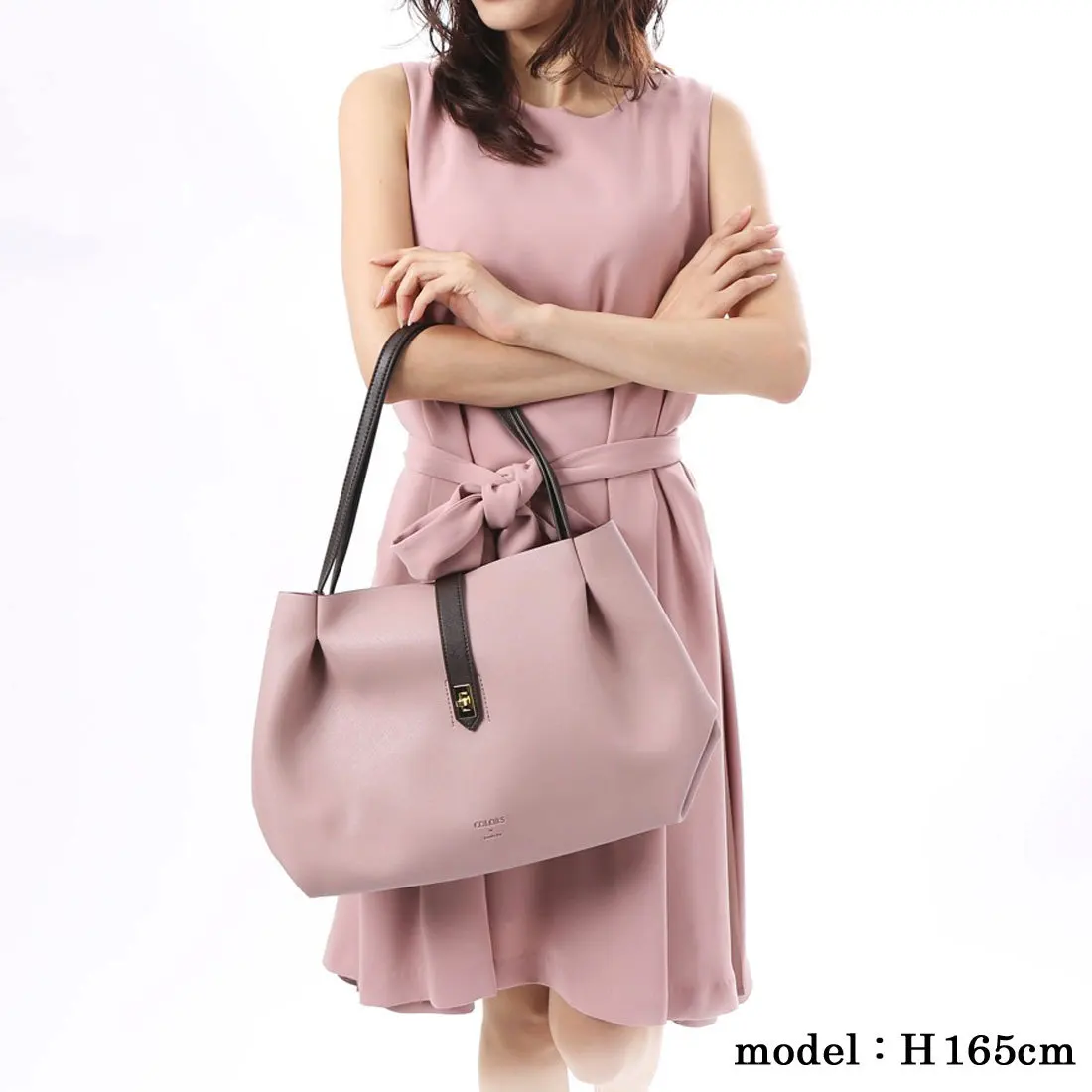 Japanese Style Fashion All-Match Twistlock Handbag Shoulder Bags Spring Autumn Commute Casual Tote Bags Crossbody Bag for Ladies