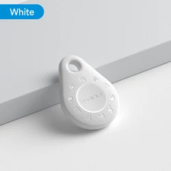 Hagibis Bluetooth GPS Tracker for Keys, Wallets, and Luggage (WHITE)