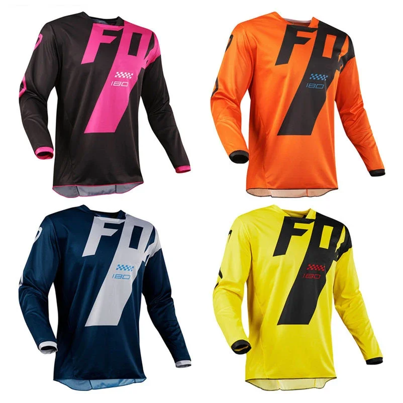 2025 Enduro Downhill Jerseys MTB Bike Shirts Offroad DH Motorcycle Jersey Motocross Sportwear Cycling Clothing Bike Clothes 4