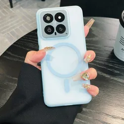 Enhanced Protective Hard Case with MagSafe Wireless Charging Compatibility - Suitable for Honor 100 (Blue)