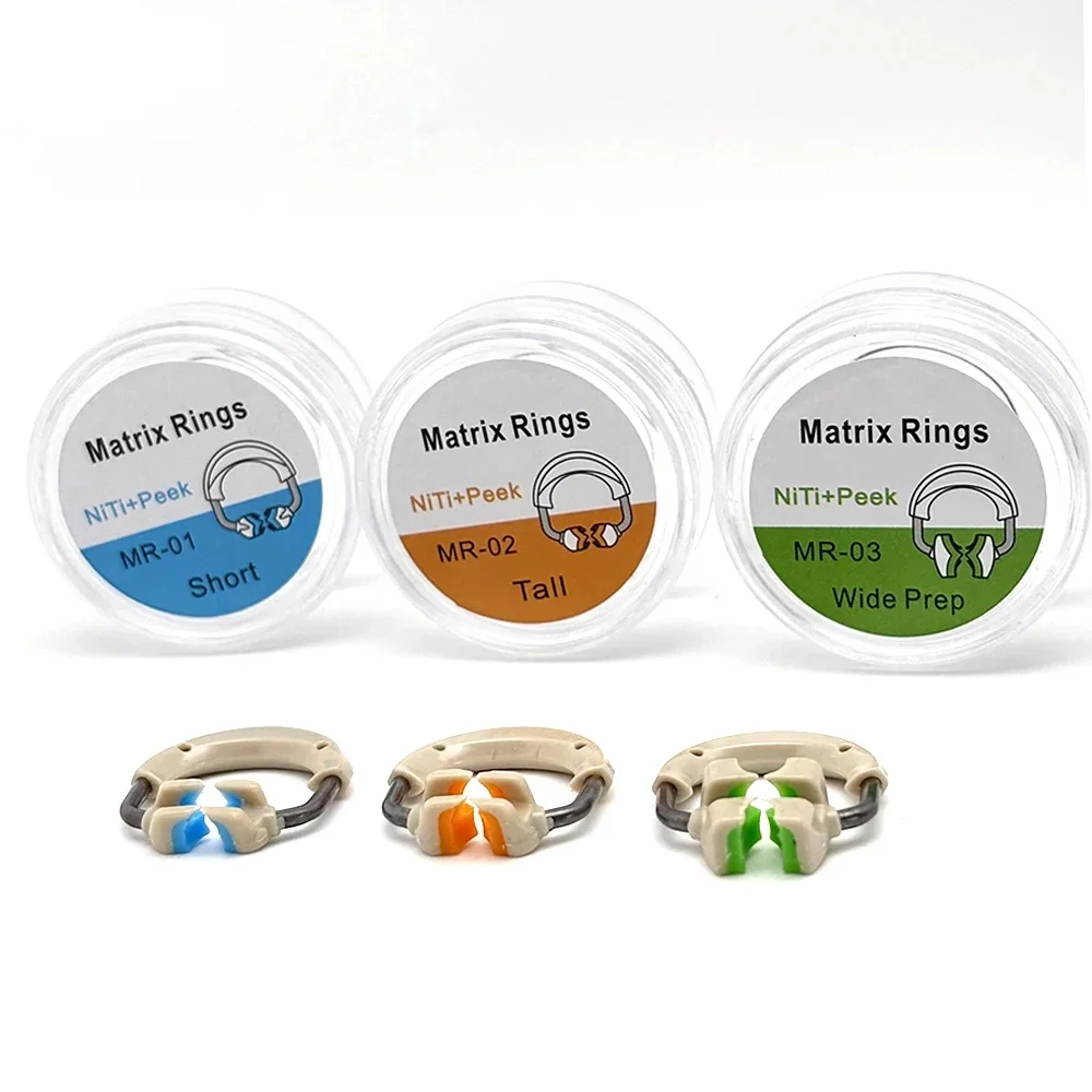 Guarnizione Pacco Lamellare Fasce A Matrice Dentale Anello Morsetto - Ricambio Per Sistema Garrison Palodent V3, Ideale Per Laboratori Fasce Per Otturazioni Composite - Foto 8