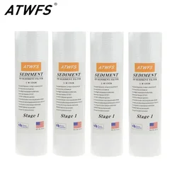 Premium 5 Micron Sediment Water Filter Cartridges - Pack of 4 - 4Pcs