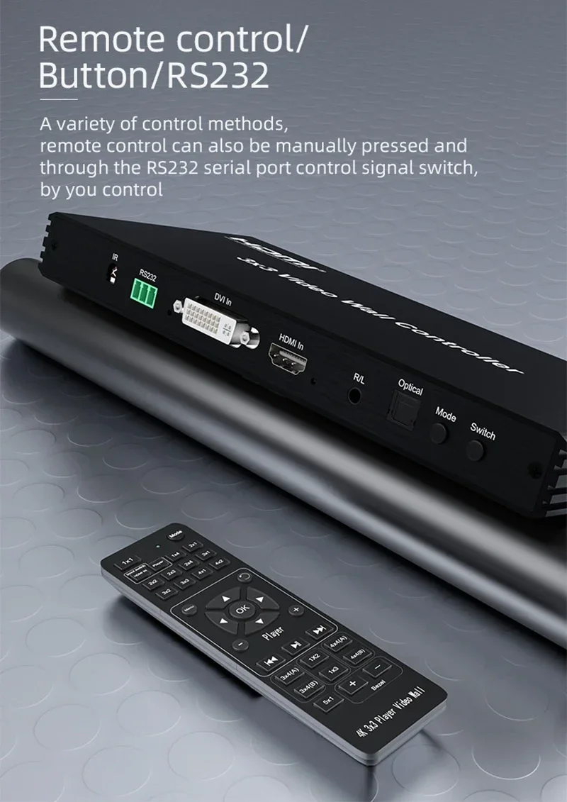 3x3 DVI HDMI 비디오 월 컨트롤러 1080P 2x2 2x3 2x4 1x3 1x4 1x5 멀티 스크린 스플라이싱 프로세서 TV 스플라이서 비디오 월 스플라이서