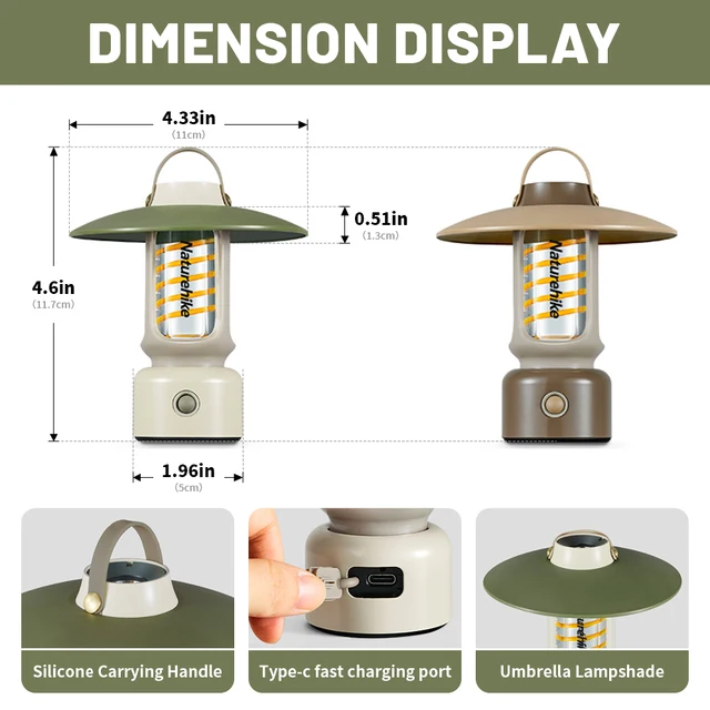 Naturehike Portable Mini Lantern 6