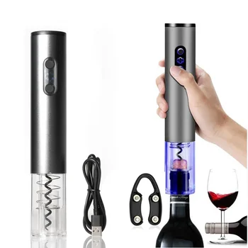 Electric Bottle Opener Red Wine Foil Cutter Automatic Red Wine Openers Jar Opener Home Kitchen Accessories Gadgets Bottle Opener 2